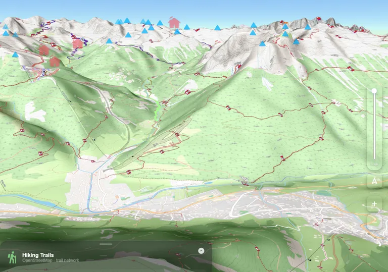 MapTiler and TraceTrack integration in Trailamo